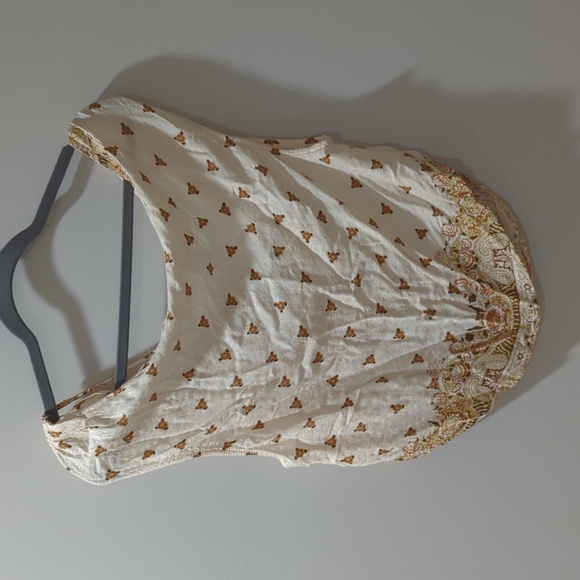 Free People Cowl Neck Boho Top - Picture 3 of 5